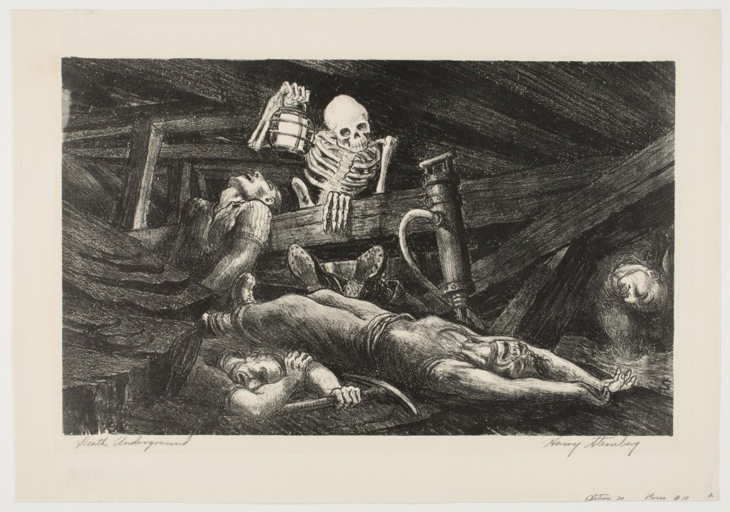 The Specter of U.S. Industry: Harry Sternberg’s Steel and Coal&nbsp;Series